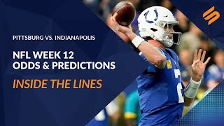 Steelers vs. Colts Point Spread: NFL Week 12 Odds, Prediction [Inside the Lines]