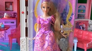 Распаковка, новая игрушка Рапунцель от Disney, новая героиня сериала про Барби Распаковка, новая игрушка Рапунцель от Disney, новая героиня сериала про Барби