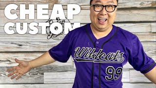 $37 Custom Amazon Baseball Jersey