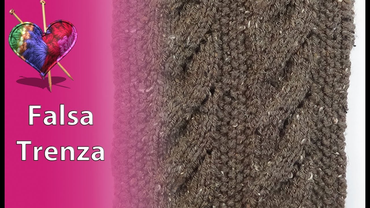 Dos Agujas: Punto Falsa Trenza