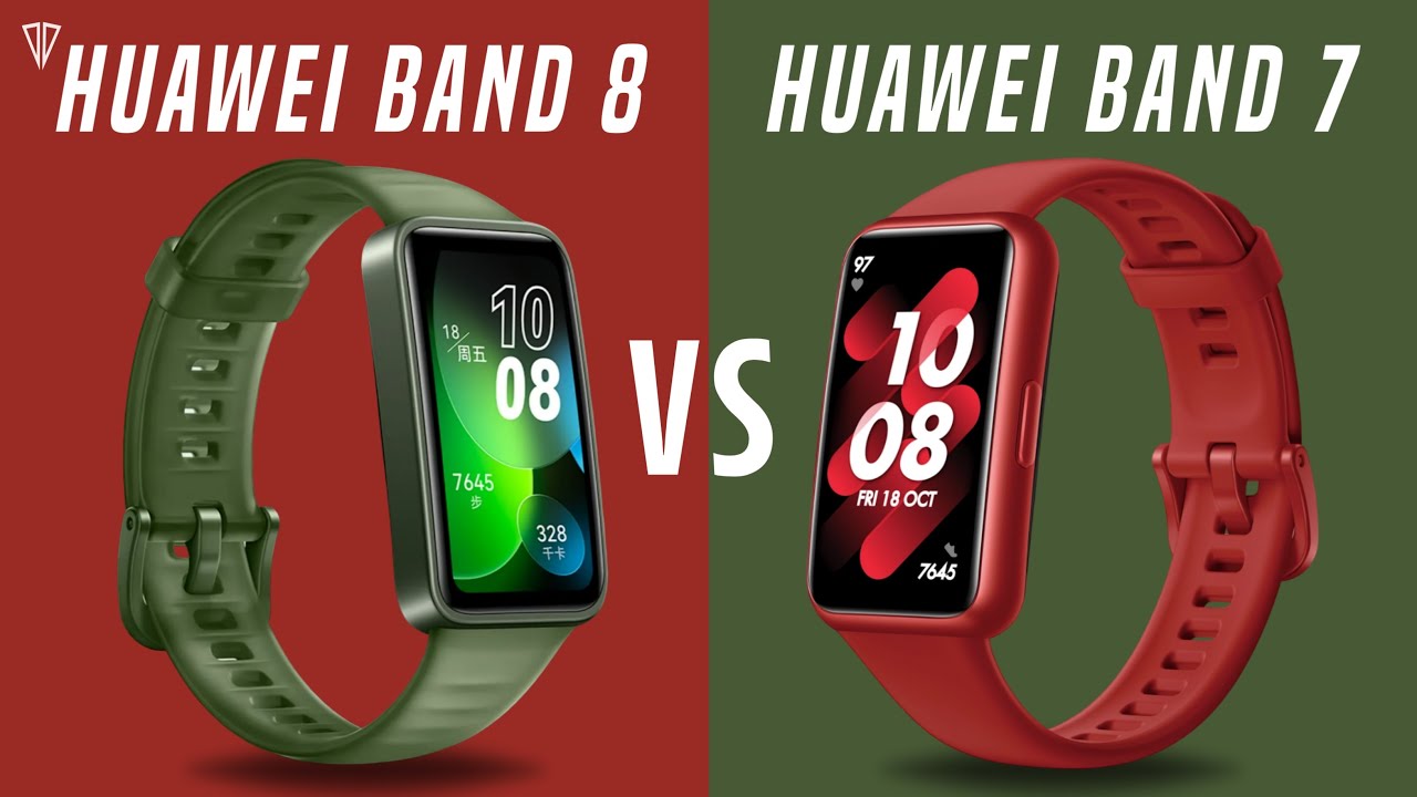 Huawei Band 8 VS Huawei Band 7 