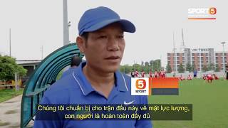 HLV Hải Biên quyết tâm đưa Thể Công trở lại V League