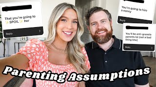 REACTING TO ASSUMPTIONS ABOUT OUR PARENTING (nanny, strict diet, spoiling + more) | leighannsays