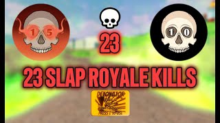 How I Won SLAP ROYALE With 23 KILLS - Slap Royale