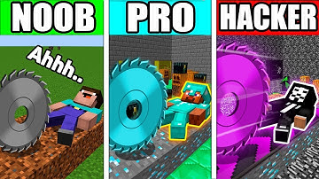 Minecraft NOOB vs PRO vs HACKER : SUPER KILLER MACHINE! HOW TO SAVE? Challenge! Animation!