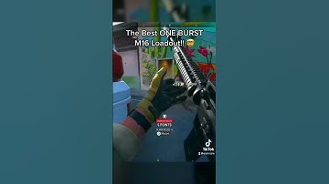 The M16 is a ONE BURST Machine!! 🤯 #shorts