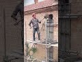 Workers work together to fill the space with cement #shorts #technical #tools