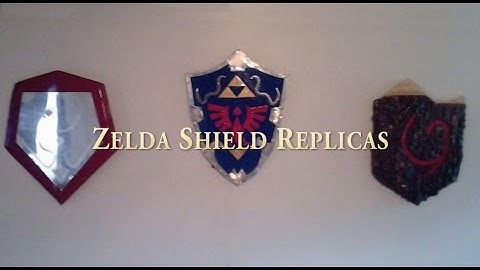 Hand Forged Zelda Shields