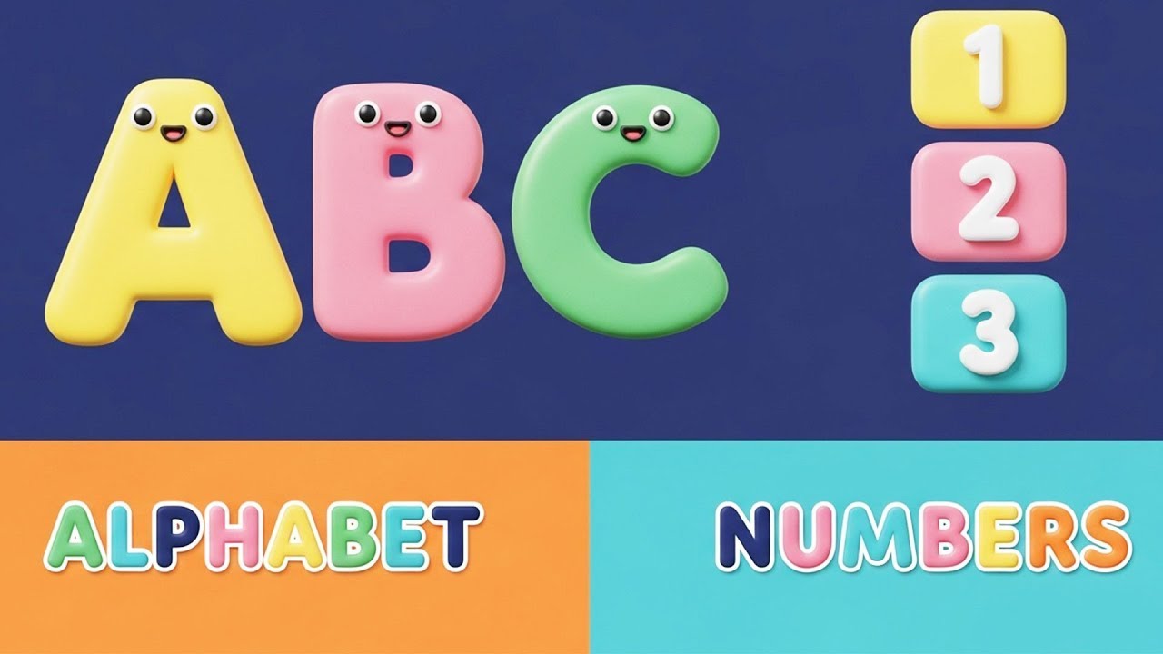 Abc 123 Code Color The Best Way to learn ABC, 123, Colors, Shapes | Nursery Rhymes & Kids ...