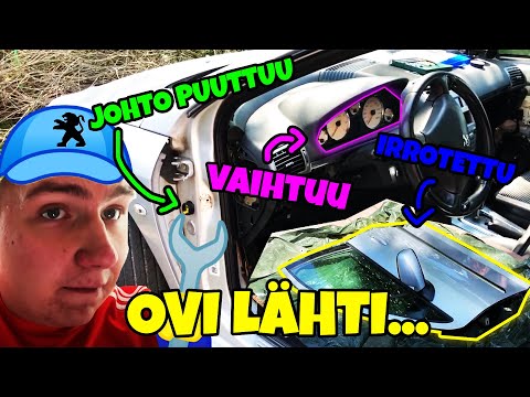 Revin oven irti mun V6 Peugeot 407:sta - meni hermo!