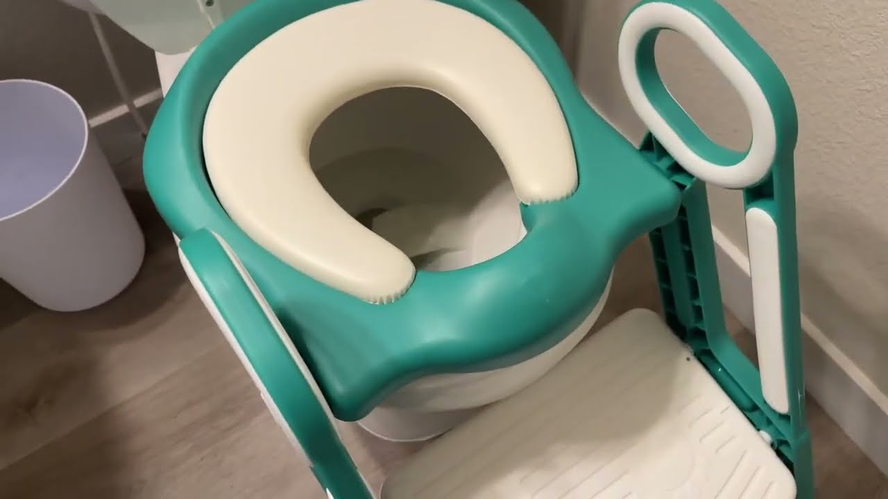 Potty Training Toilet Seat with Step Stool Ladder Review, Potty Trainer Honest Review