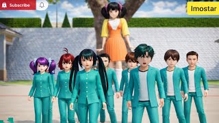 SQUID GAME SAKURA GIRL DON'T STOP 🛑| GAMEPLAY WALKTHROUGH ANDROID LIVE @imostaryt