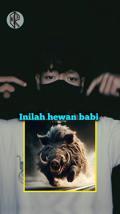 inilah hewan babi terbesar di dunia #shorts #hewan #babi #denram04