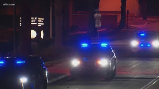 Greenville officer ambushed, shot at law enforcement center