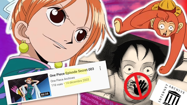 7 ÉPISODES SECRETS de ONE PIECE que vous n’aviez JAMAIS VU