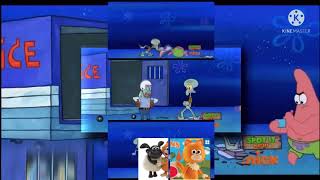 SquidWard Destroys Patrick The Game and Gets Arrested Scan (Veg Replace)