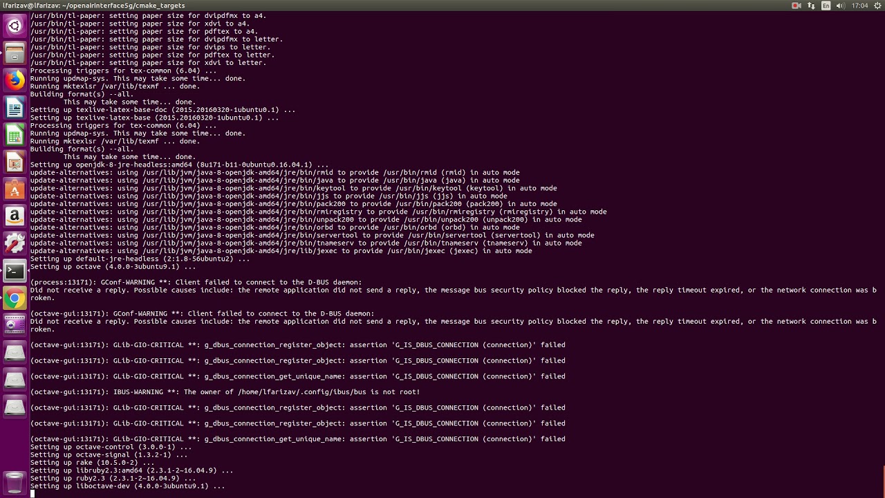 3. Installing old OpenAirInterface5G (Instaling external packages and ...
