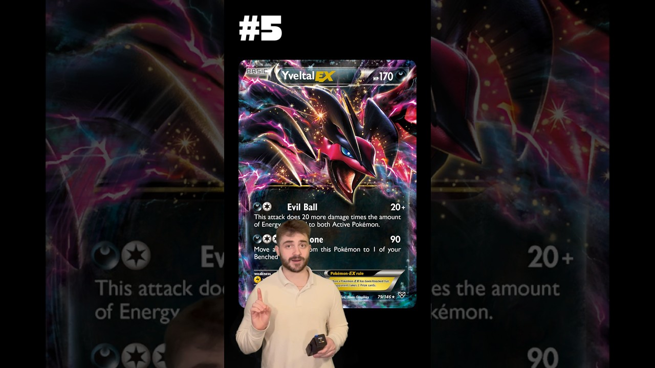 TOP 5 Pokemon Cards - Yveltal Edition