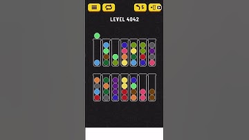 Ball sort puzzle. Level 4042 #puzzle #ballsort #music