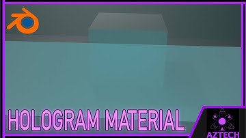 how to make a simple hologram in blender 2.8