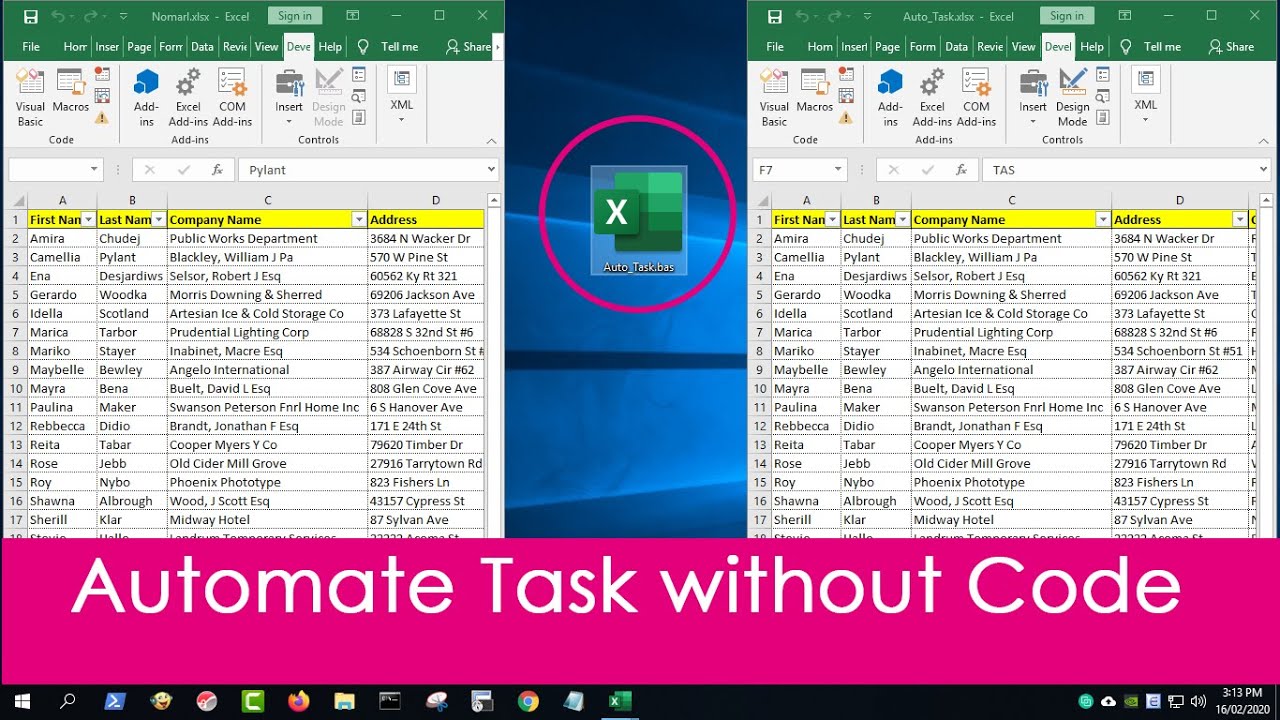 Excel : Automate Task without Code | Excel 365 / 2019 / 2016 /2013 /2010 | NETVN