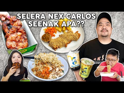 SELERA NEXCARLOS RAJA STREET FOOD SEENAK APA YA ?? KITA BUKTIKAN !! ft NEXCARLOS