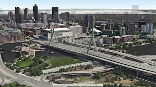 FLYING OVER BOSTON [WITH 3D FLYOVER]