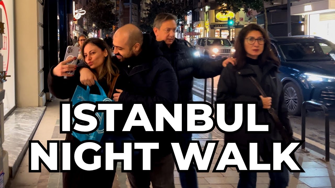 Nişantaşı Night Walk in Istanbul 🇹🇷 | Real City Streets & Relaxing Ambience
