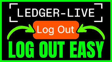 How To LOG OUT Of Ledger Live Desktop (QUICK & EASY) 2025