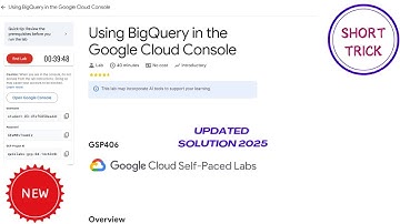 Using BigQuery in the Google Cloud Console || 2025 || #GSP406 #qwiklabs #qwiklabsarcade2025