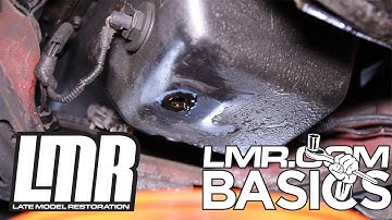 How to Change Engine Oil in a Mustang - LMR Basics