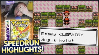 METRONOME DIG!? - POKEMON GOLD SPEEDRUN HIGHLIGHTS