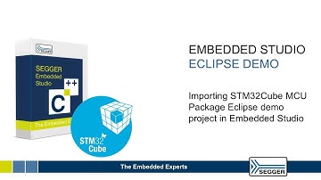 STM32Cube MCU Package Eclipse projects and Embedded Studio
