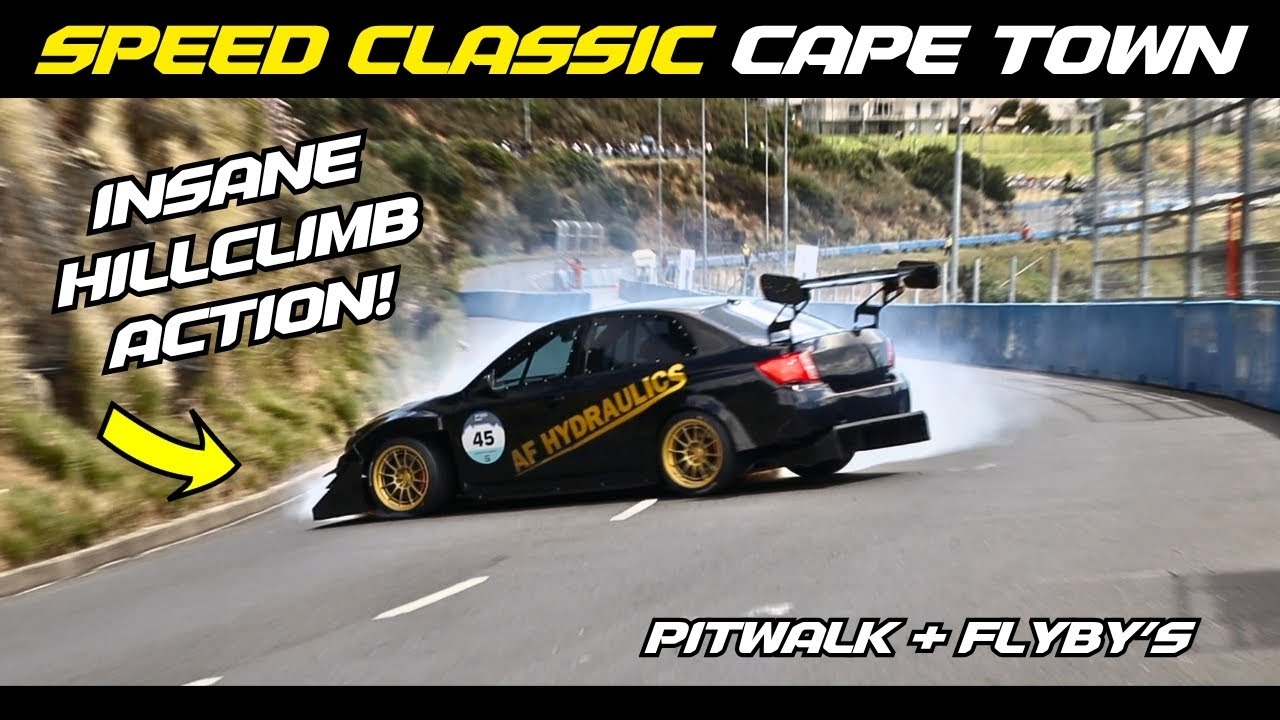 Speed ​​Classic Cape Town Hillclimb 2025 | Pitwalk & Flyby's
