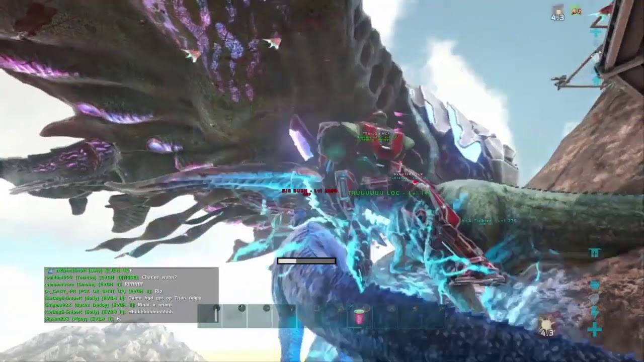 The Wipe Of 863 | EVBH vs HGD | Ark Official PS4 PvP