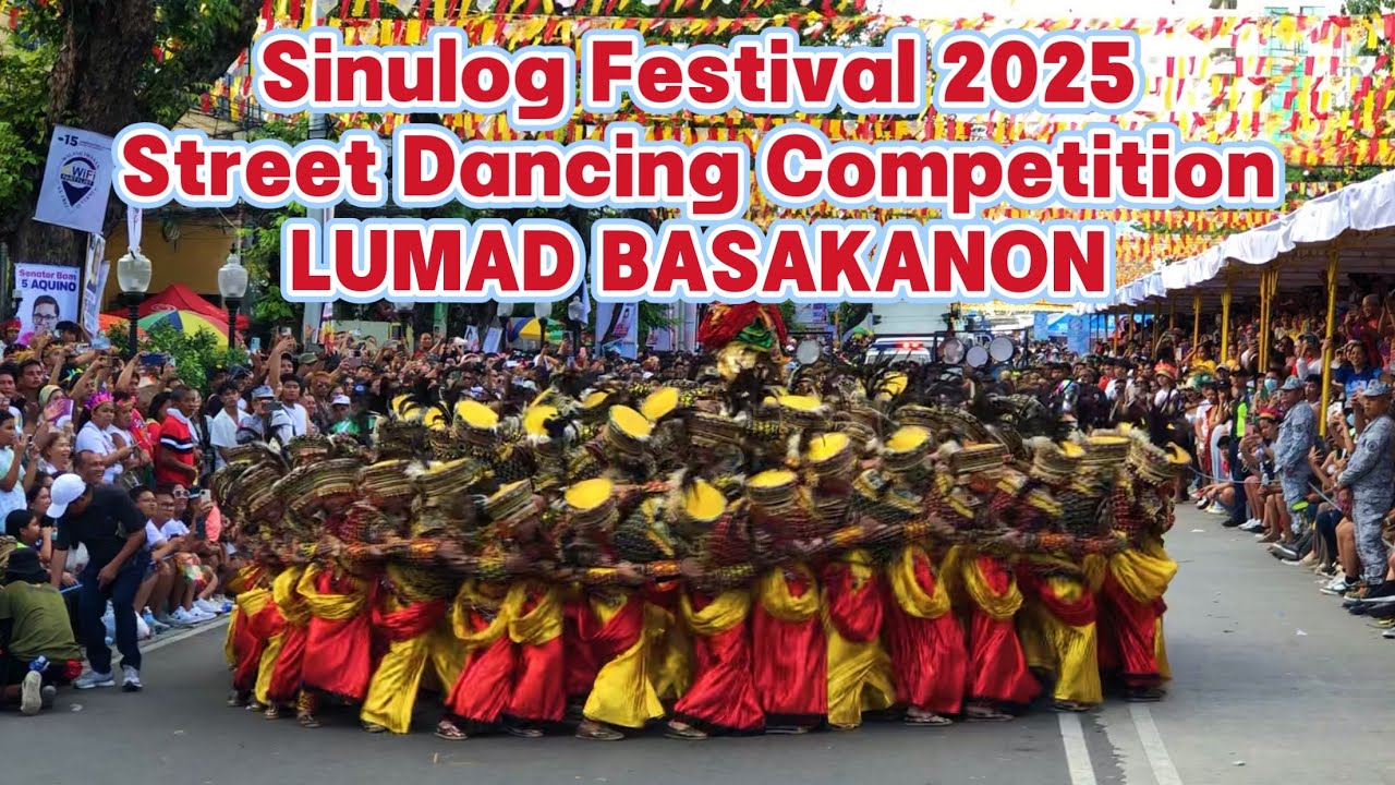 Sinulog 2025 STREET DANCING LUMAD BASAKANON Cebu City Parade | Sinulog Festival