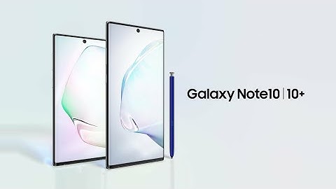 Galaxy Note10: Official Introduction |Samsung Release Note 10|10+ Introduction Video|