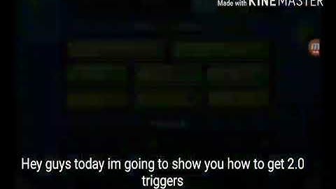 How to get 2.0 triggers in geometry dash 2.1 and 2.11