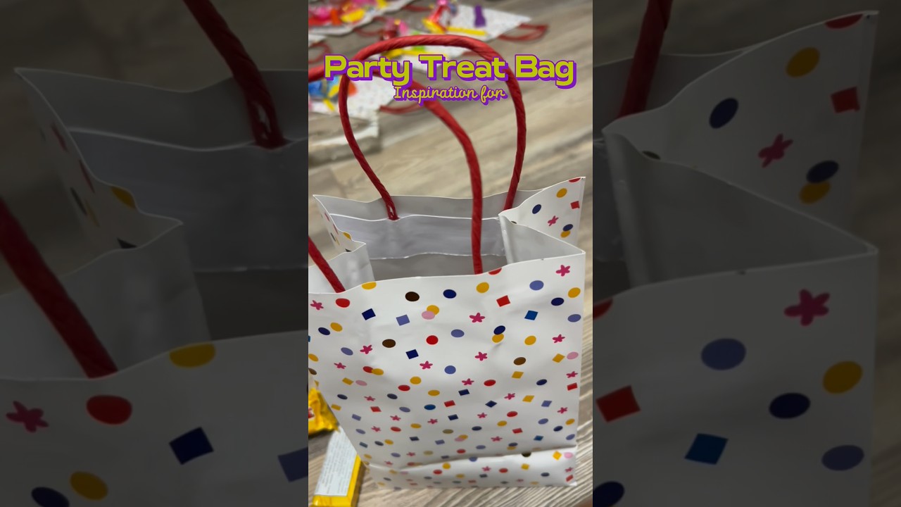 Affordable Birthday Treat bag ideas 