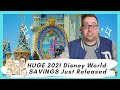 HUGE Disney World Savings for 2021 Just Announced