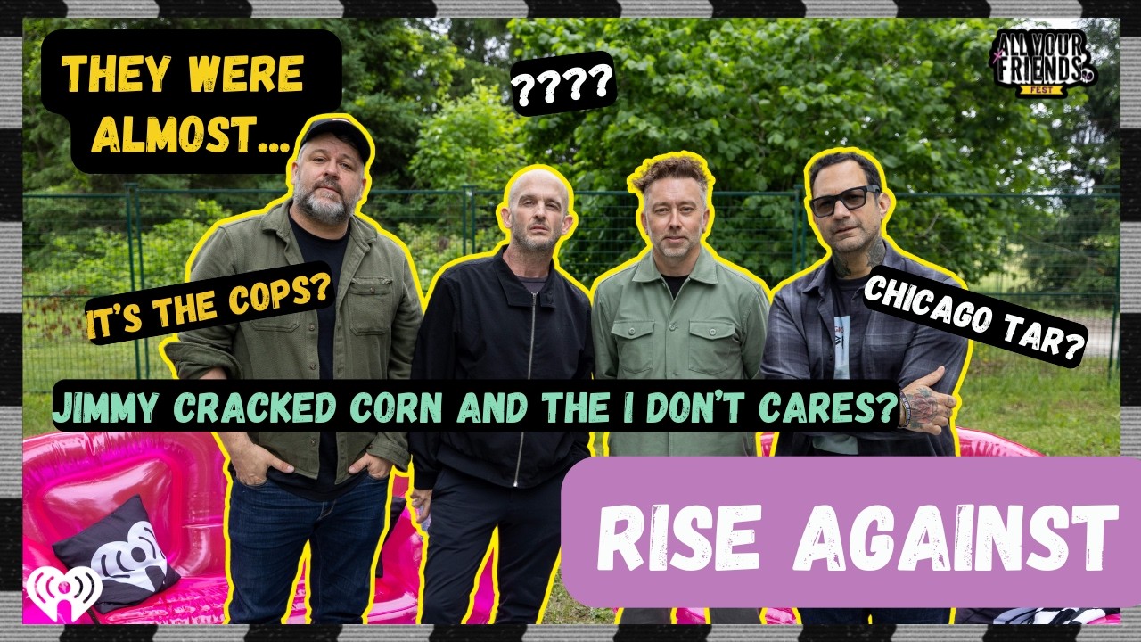 Rise Against Almost had Some TERRIBLE Band Names! | All Your Friends 2025