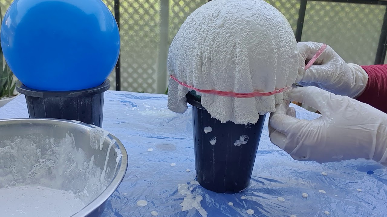 시멘트 화분 🌱🌱🌱만들었어요^^♡♡♡