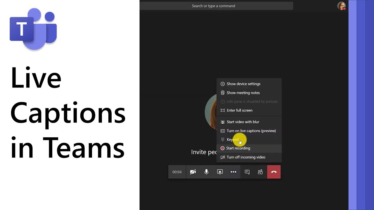 How to use Live Captions on Microsoft Teams