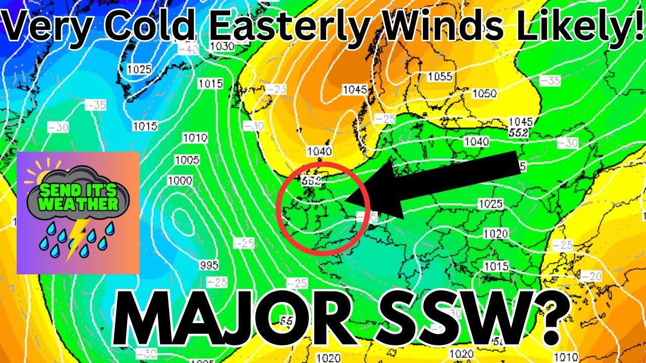Very Cold Easterly Winds Likely! "The BEAST?" Major SSW! | UK Weather ...