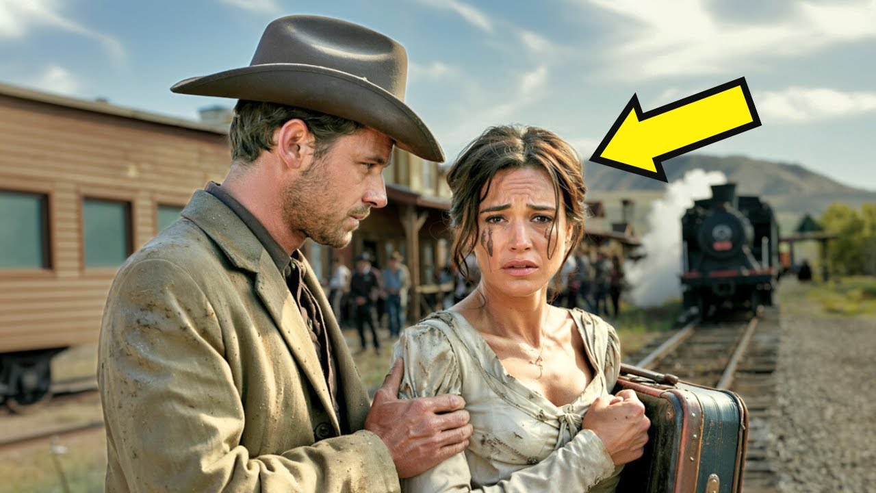 Poor Bride Rejected at Station, Until a Cowboy Gave Her His Land, Heart, and Name
