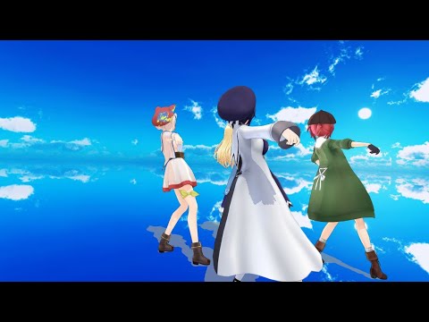 【MMDあおぎり高校】あおぎり4人で『PiNK CAT』