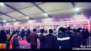 63Rd Aicog 2020- 1St 2Nd Day