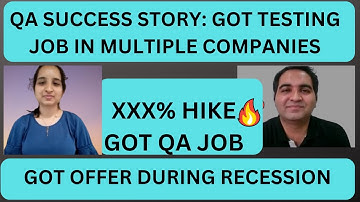 xxLPA to $$LPA 🔥2 Offers! | Future Scope of Software Testing - Automation QA Tester | Roadmap