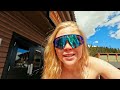 I Tried SUMMER Skiing & Swimming In Banff... (And Crashed!)