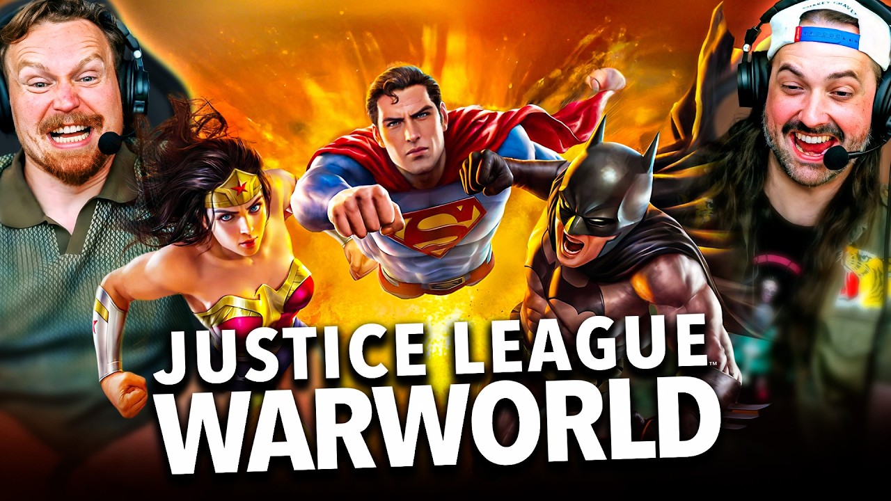 JUSTICE LEAGUE: WARWORLD (2023) IS A WILD RIDE!! MOVIE REACTION!! First Time Watching | DC Animated
